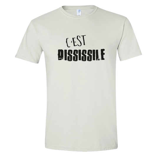 T-Shirt à manches courtes homme - C'EST DISSISSILE