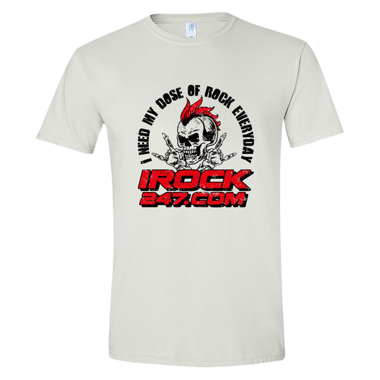 T-Shirt à manches courtes homme - I NEED MY DOSE OF ROCK EVERYDAY