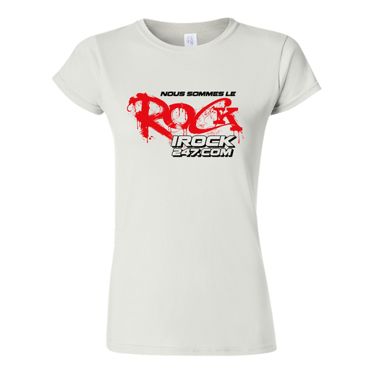 T-Shirt à manches courtes femme - Nous sommes le Rock !