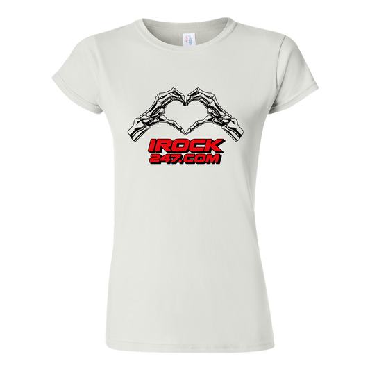 T-Shirt à manches courtes femme - SKELETON HANDS HEART