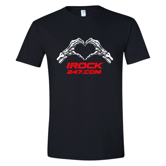 T-Shirt à manches courtes homme - SKELETON HANDS HEART