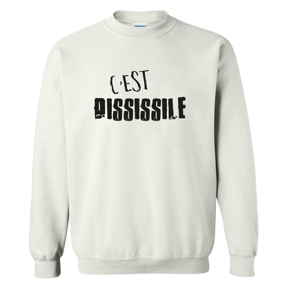 Crewneck unisexe - C'EST DISSISSILE