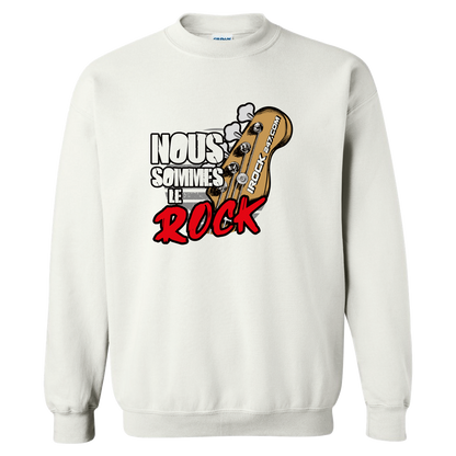 Crewneck unisexe - GUITARE NOUS SOMMES LE ROCK