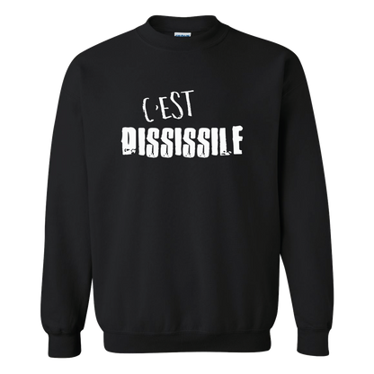 Crewneck unisexe - C'EST DISSISSILE