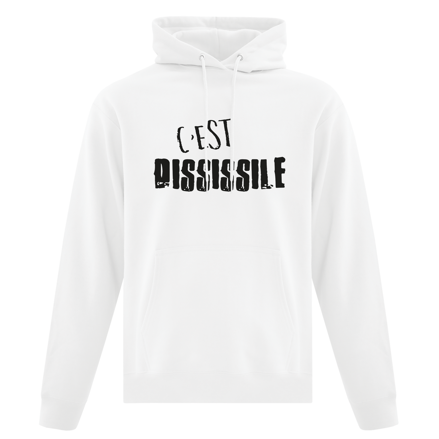 Hoodie unisexe - C'EST DISSISSILE