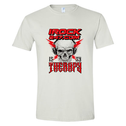 T-Shirt à manches courtes homme - IROCK 247.COM IS MY THERAPY