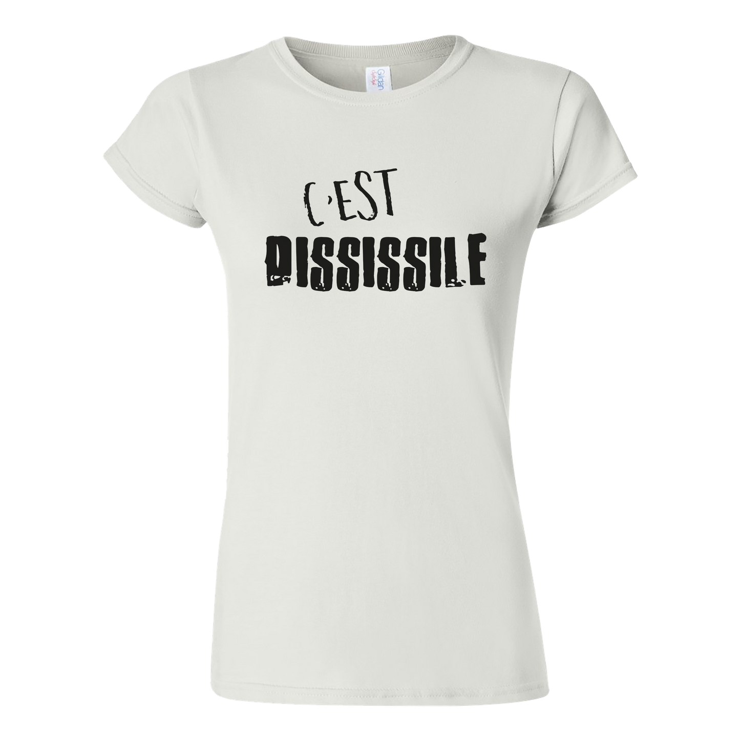 T-Shirt à manches courtes femme - C'EST DISSISSILE