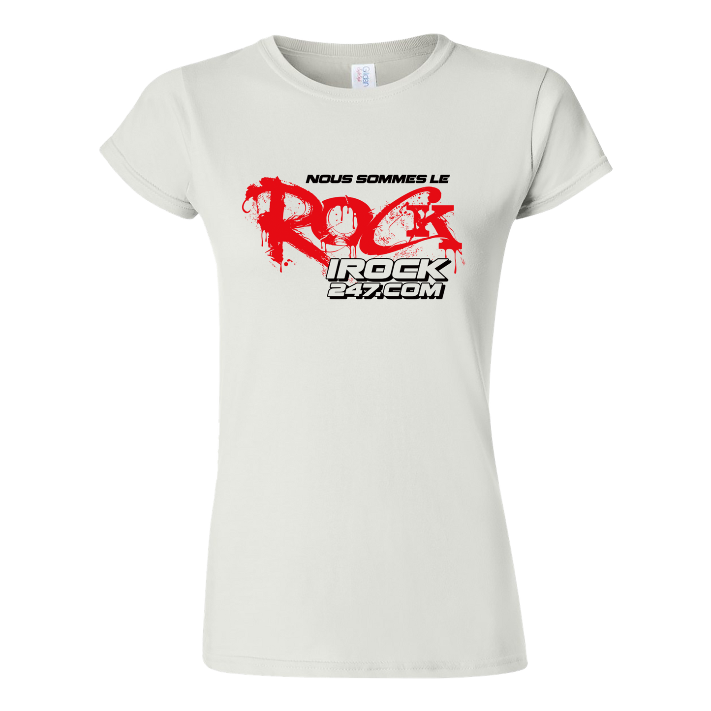 T-Shirt à manches courtes femme - Nous sommes le Rock !