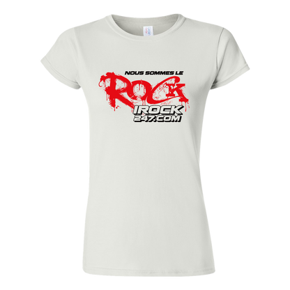 T-Shirt à manches courtes femme - Nous sommes le Rock !