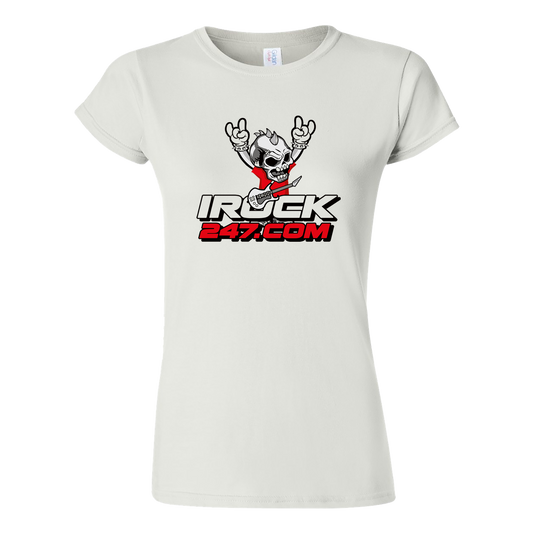 T-Shirt à manches courtes femme - PUNK ROCK CARTOON
