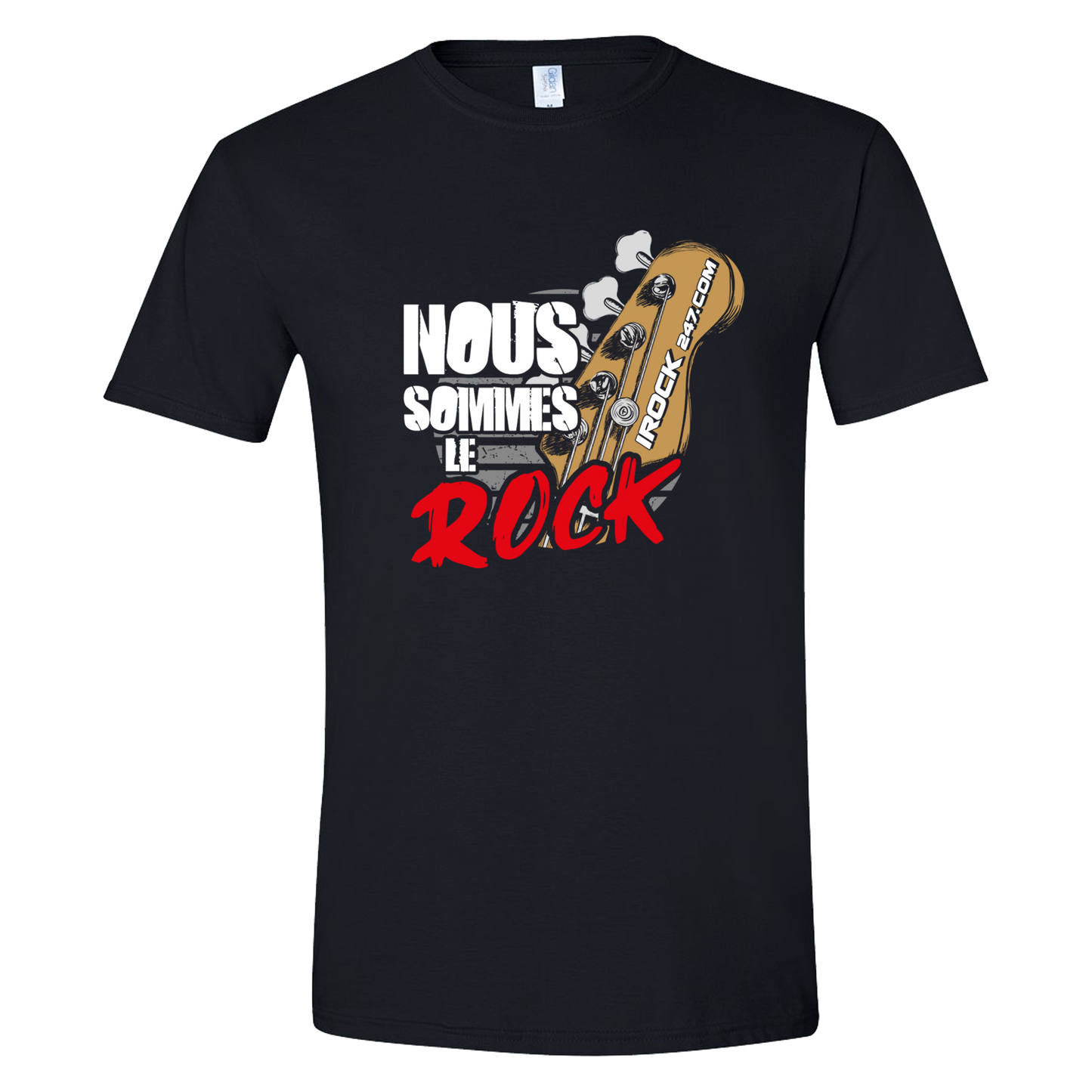 T-Shirt à manches courtes homme - GUITARE NOUS SOMMES LE ROCK