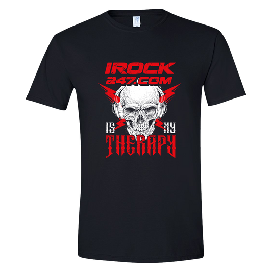 T-Shirt à manches courtes homme - IROCK 247.COM IS MY THERAPY