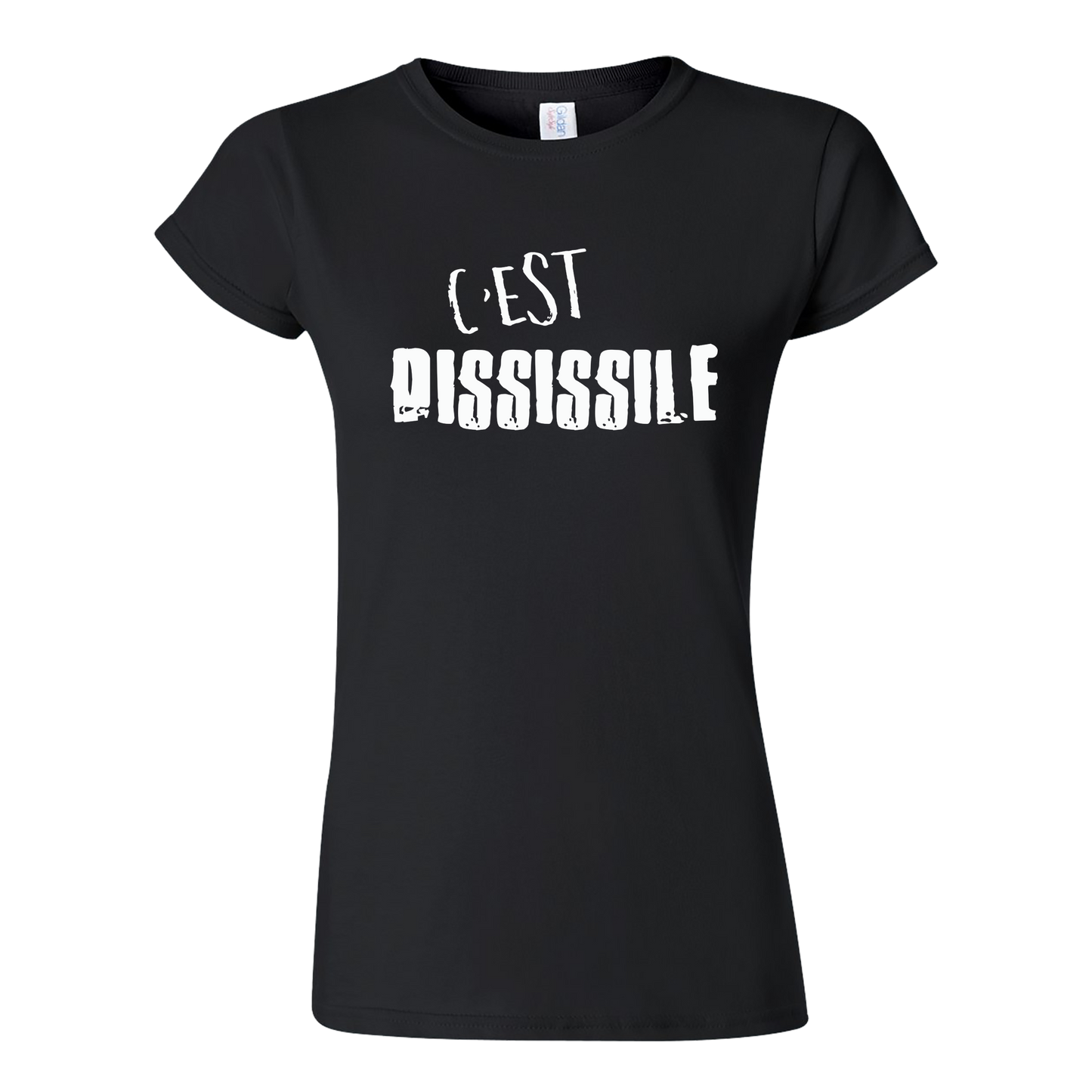 T-Shirt à manches courtes femme - C'EST DISSISSILE