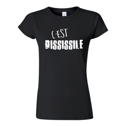 T-Shirt à manches courtes femme - C'EST DISSISSILE