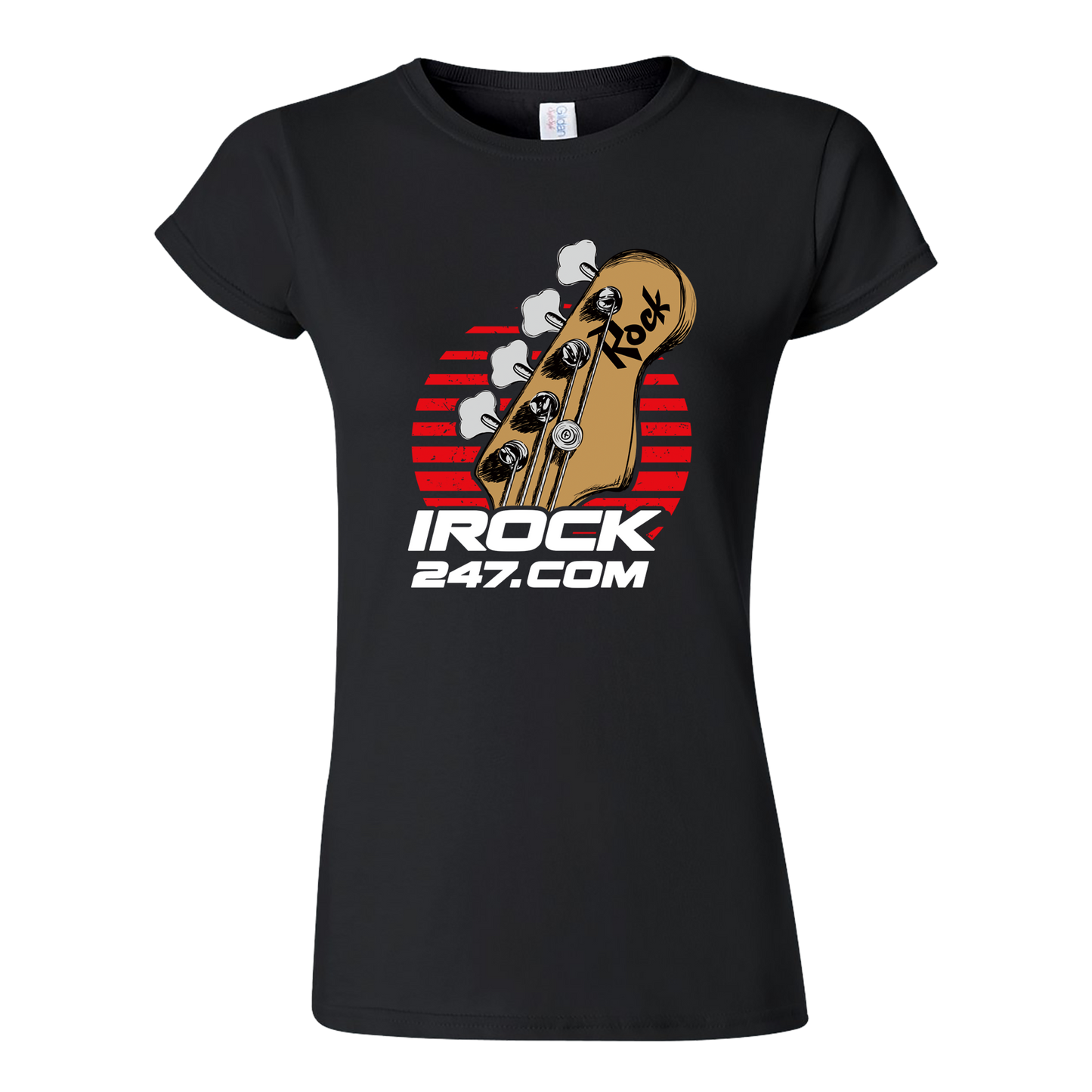 T-Shirt à manches courtes femme - GUITARE ROCK