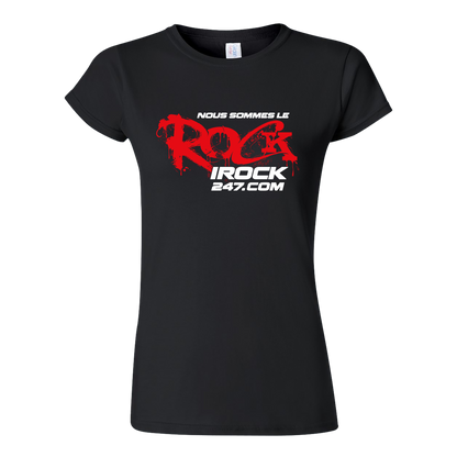 T-Shirt à manches courtes femme - Nous sommes le Rock !